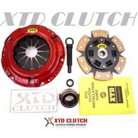 2000 Honda Civic Clutch - XTD STAGE 2 STREET CLUTCH KIT 90-91 HONDA CIVIC CRX D15 D16 1.5L 1.6L