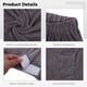 thumbnail image 4 of Kilt de sauna para hombre con bolsillo, toalla de sauna para hombre con bolsillo práctico, toalla de baño para hombres, toalla de sauna ajustable, toalla de ducha con cintura elástica y cintas de nail, 4 of 6