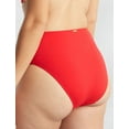 thumbnail image 2 of PANACHE Fiery Red Anya Riva Gathered Shirred Bikini Swim Bottom, US Medium, NWOT, 2 of 4