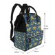 thumbnail image 2 of Disketp Modern Excavator Mochila de Pañales de Gran Capacidad con Múltiples Bolsillos, Mochila de Viaje Multifuncional para Bebé, Unisex, Moderna y Resistente, 2 of 6