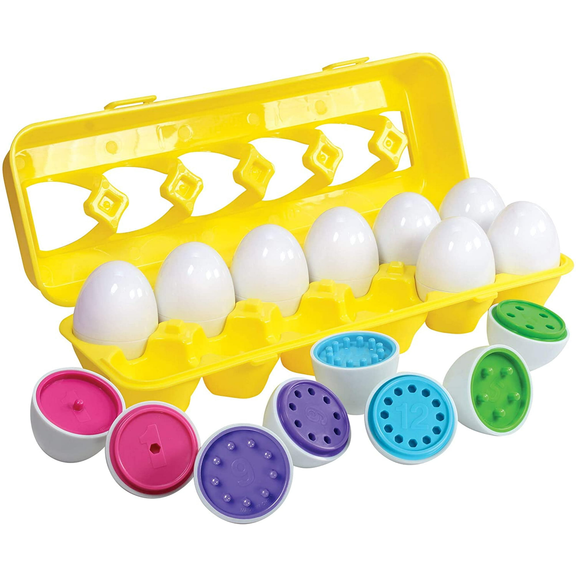 Count & Match Educational Egg Toy – Teach Colors, Numbers & Fine