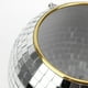 thumbnail image 1 of Maceta plateada espejo con cadena - Maceta colgante de bola de discoteca 20 cm Sywqhk Libre de BPA, 1 of 9