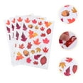 thumbnail image 5 of 4pcs Simple Window Stickers Pretty DIY Stickers Practical Autumn Stickers, 5 of 5