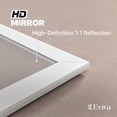 thumbnail image 5 of Eviva Acclaim Transitional White Bathroom Vanity Mirror, 5 of 7
