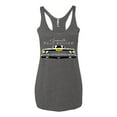 thumbnail image 2 of 1969 Plymouth Road Runner Hot Rod Racing | Womens Cars and Trucks Premium Tri-Blend Racerback Tank Top, Premium Heather, Medium, 2 of 4