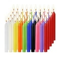 thumbnail image 3 of 100PCS Unscented Taper Candle Smokeless for Wedding Christma, 3 of 9