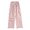 Pink, variant on UJNDER Girl's Loose Fit Wide Leg Trousers for Comfortable Outdoor Play Cargo Sweatpants,Pink,9-10 Years