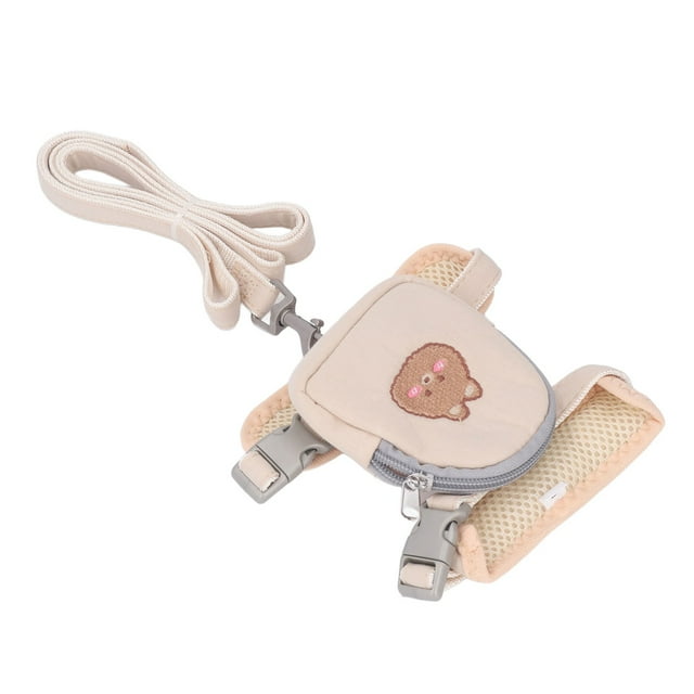 Juego De Arnés De Mochila Reflectante Ajustable Para Perros Con Correa Y Dispensador De Bolsas Para Caca Para Caminar Y Viajar