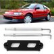 thumbnail image 4 of Soporte de batería de automóvil, kit de amarre de batería de aleación de aluminio Soporte de varilla de sujeción con ganchos aptos para Honda Civic/CRX(Negro) Ecomeon no, 4 of 5