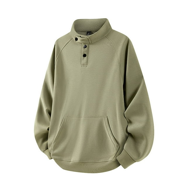 Veste en Molleton pour Hommes, Décontractée, Épaisse, à Col Montant, Blouse pour la Randonnée et le Camping