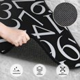 thumbnail image 3 of Lsque Tapis de Sol Imprimé Chiffres 4 Pcs, Doublures en Caoutchouc Résistantes, Design Antidérapant, Protection Automobile Toutes Saisons, Véhicules, Voitures, Camions et SUV, 3 of 7