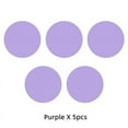 thumbnail image 1 of 1pc/5pcs Metal Plate Sticker for Car Magnetic Phone Holder Universal Iron Sheet Disk Sticker Mount Mobile Phone Magnet Stand 5pcs purple, 1 of 6