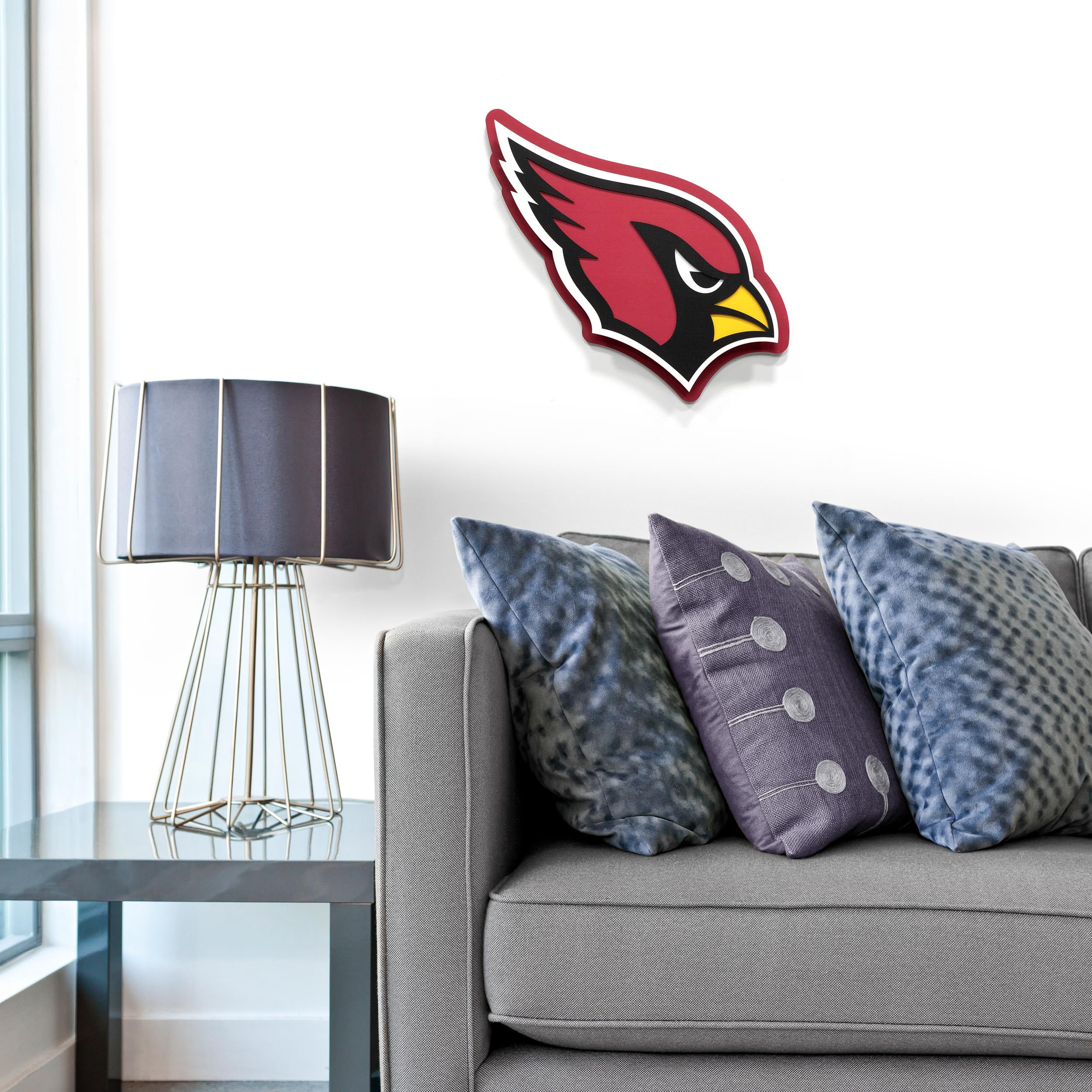 YouTheFan NFL Arizona Cardinals 3DX Die Cut Wall Art