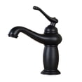 thumbnail image 2 of de Agua Mezcladores de Lavabo de Retro Decorativos de Agua Negros Latón, 2 of 2