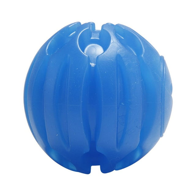 Labymos LED Glowing Bite Ball for Dog Training Blinking Pet Ball Toys Exercise Tool Bounce-activated