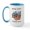 White/Blue Inside, variant on CafePress - Corporate Waste Large Mug - 15 oz Ceramic Large White Novelty Mug