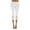 White, variant on Women's Jeans Cropped Denim Pants Lace Trim Leggings Straight Leg High Waist Elastic Summer Lady Trousers White,4XL