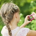 thumbnail image 5 of 4 Uds. Clip de bola de pelo divertido Clip LATERAL accesorios para el cabello femeninos, 5 of 5