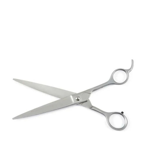 Pro Quality Precision Mercedes Shears Dog Cat Grooming Scissors Stainless Steel (Straight - 7.5 inch)
