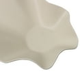 thumbnail image 6 of Home Decor Collection Sterling & Noble Home Ruffle Shaped Off-White Ceramic Indoor Tabletop Decorative Bowl, 6 of 15