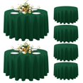 thumbnail image 1 of Mantel redondo Sancua, 229 cm, 6 unidades, color verde cazador, 1 of 8
