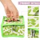 thumbnail image 3 of 1 bolsa de esmalte de uñas, estuche de transporte de esmalte de uñas con capacidad para 16 botellas, para esmalte de uñas y accesorios de manicura, patrón de flores verde, 3 of 7