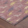 thumbnail image 3 of Addison Rugs Chantille Indoor/Outdoor Transitional Kids Mauve Machine Washable Runner Rug, 2'3" x 7'6", 3 of 7