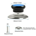 thumbnail image 2 of Unique Bargains Pot Lid Knob Handle Plastic Knobs Kitchen Cookware Cover Replacement Blue, 2 of 5