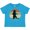 Turquoise, variant on Inktastic Skateboard Bear Retro Sunset Boys or Girls Toddler T-Shirt