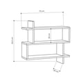 thumbnail image 3 of Decortie-Paralel -Oak-Wall Shelf, 3 of 3