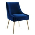 thumbnail image 5 of TOV Furniture Beatrix Chaise Latérale en Velours avec Or, 5 of 5