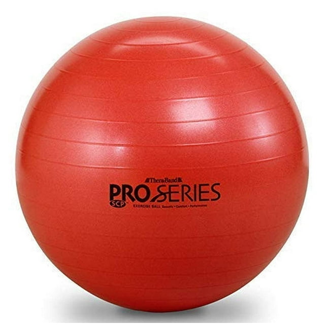 Pelota de ejercicio THERABAND de 55 cm de diámetro para 5 pies 1 a 5 pies 6 pulgadas de altura