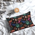 thumbnail image 5 of Yiaed Animals Under Water Print Brushed Microfiber Envelope Pillowcases, Standard,Envelope Closure Pillow Cases(No pillow core)-20"x30", 5 of 6