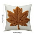 thumbnail image 3 of Fall Pillow Covers Thanksgiving Decorative Pillow Covers, 17.7X17.7 Inches, Soft Fabric, Hidden Zipper, Fall Pumpkin Design Fall Home Decor, 3 of 6