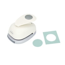 Bira Craft 1.5 inch Scalloped Circle Lever Action Craft Punch for Paper Crafting, Scrapbooking