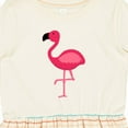 thumbnail image 4 of Inktastic Pink Flamingo Girls Toddler Dress, 4 of 5