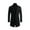 Black, variant on Viikei Mens Clothes on Clearance,Gifts for Men Fall/winter New Style Plus Cotton Solid Color Woolen Lapel Men's Overcoat Jacket