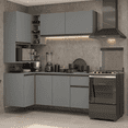 thumbnail image 1 of Cocina Integral Completa Modular Madesa Nice 265cm Gris 06, 1 of 12