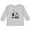AC-Heather Grey, variant on 3rd Birthday Construction Truck Boys Boys Long Sleeve Toddler T-Shirt
