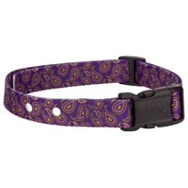 Country Brook Petz® Purple Paisley Replacement Collar For Dog Fence Receivers