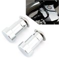 thumbnail image 1 of Adecuado para la cubierta del orificio del espejo de la motocicleta de aleación de aluminio CNC plateada Thruxton., 1 of 4