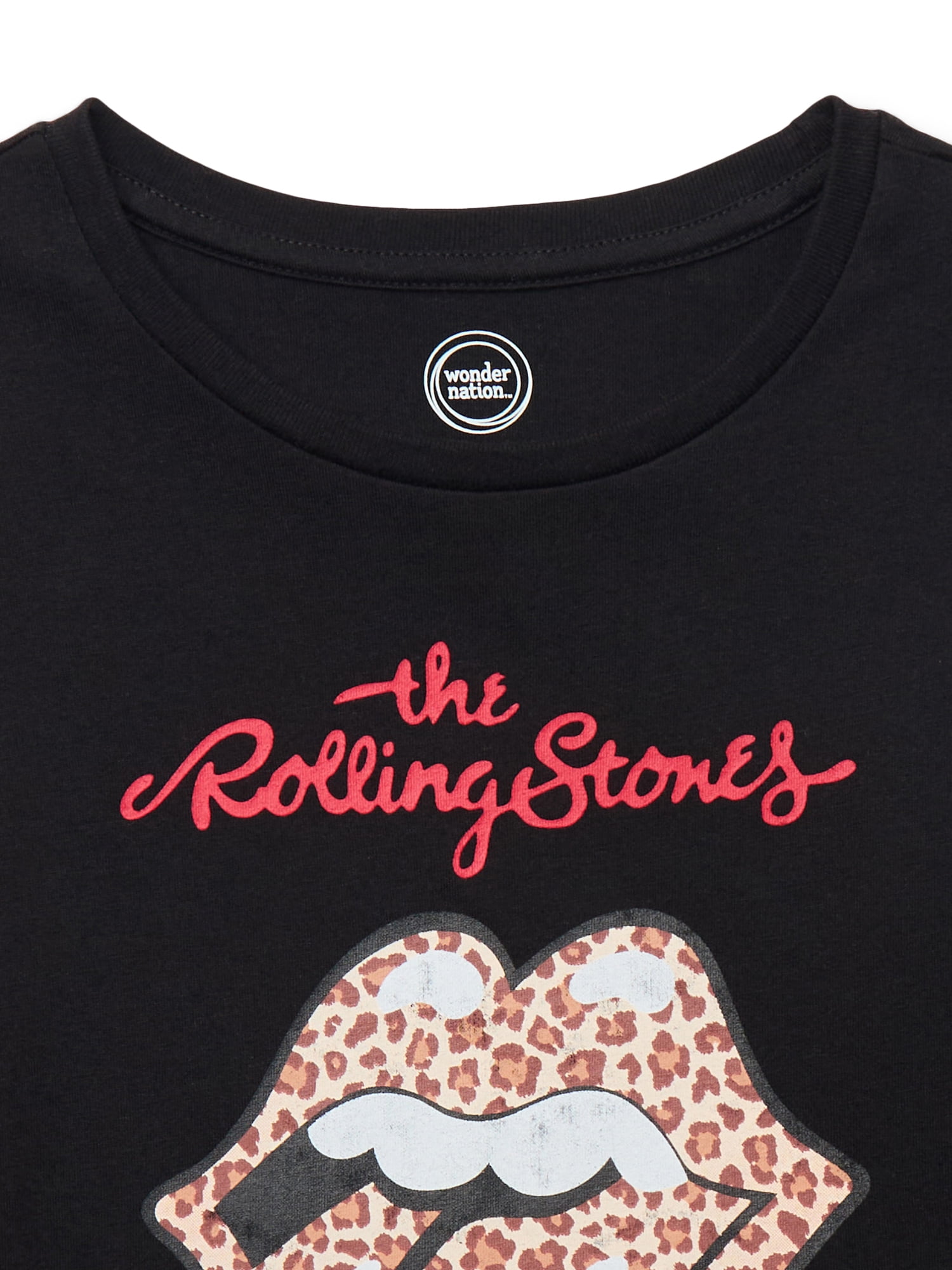 Tshirt Material Rolling Stones T Shirt Diamante Time Tru Women's