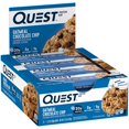thumbnail image 4 of Chocolate Chip Dough Cookie Protein Bars, 21g Protein, 1g Sugar, 4g Net Carb, Gluten Free, Keto Friendy, 12 Count, 4 of 5