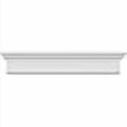 thumbnail image 3 of Ekena Millwork CRH07X37 37-Inch Bottom Width x 40 1/2-Inch Top Width x 7 1/4-Inch H x 1-Inch P Crosshead with Trim, 3 of 4