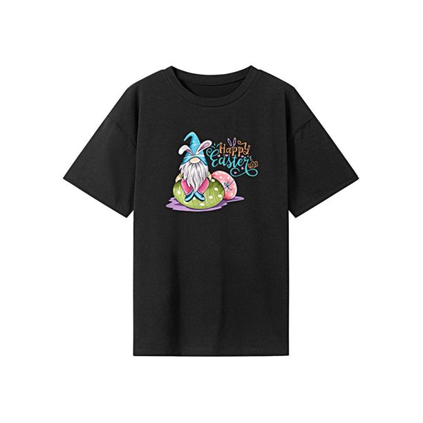 Camiseta de mujer Camiseta con cuello redondo Ropa deportiva Camiseta básica para deportes de oficina Regalo de mujer L