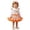 B-Orange2, variant on JAJAHO Toddler Girls Skirts Set 3 Piece Thanksgiving Outfits Pumpkin Print Long Sleeve Tee And Tutu Skirts With Headbands 1-5Y