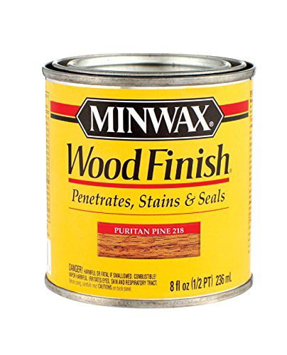 Minwax 22180 1/2 Pint Puritan Pine Wood Finish Interior Wood Stain