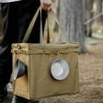 thumbnail image 1 of tumgatte Outdoor Folding Storage Box Camping Storage Tool Bag Large Capacity Handbag Multifunctional Storage Picnic Organizing Bag Clearance, 1 of 7