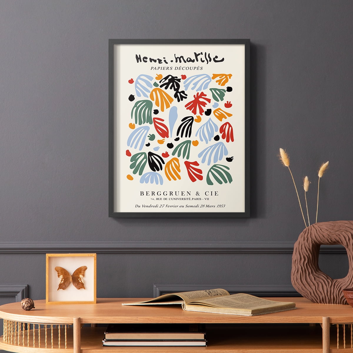 Matisse LXXXVII Framed Print - Solid Wood