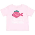thumbnail image 3 of Inktastic Mommys Fishing Buddy Girls Girls Baby T-Shirt, 3 of 5